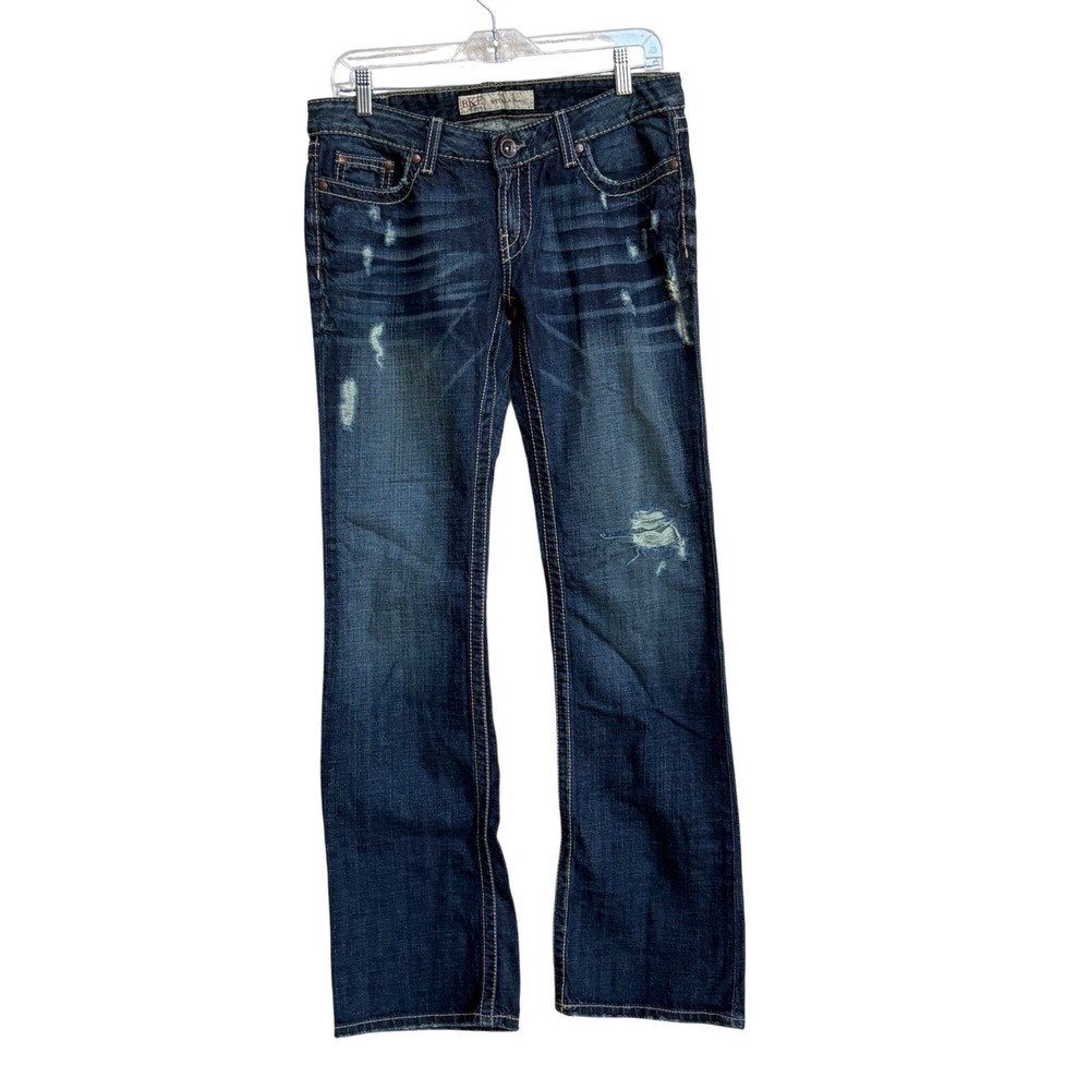 BKE Women’s Dark Wash Boot Cut Jeans - Picture 2 of 13